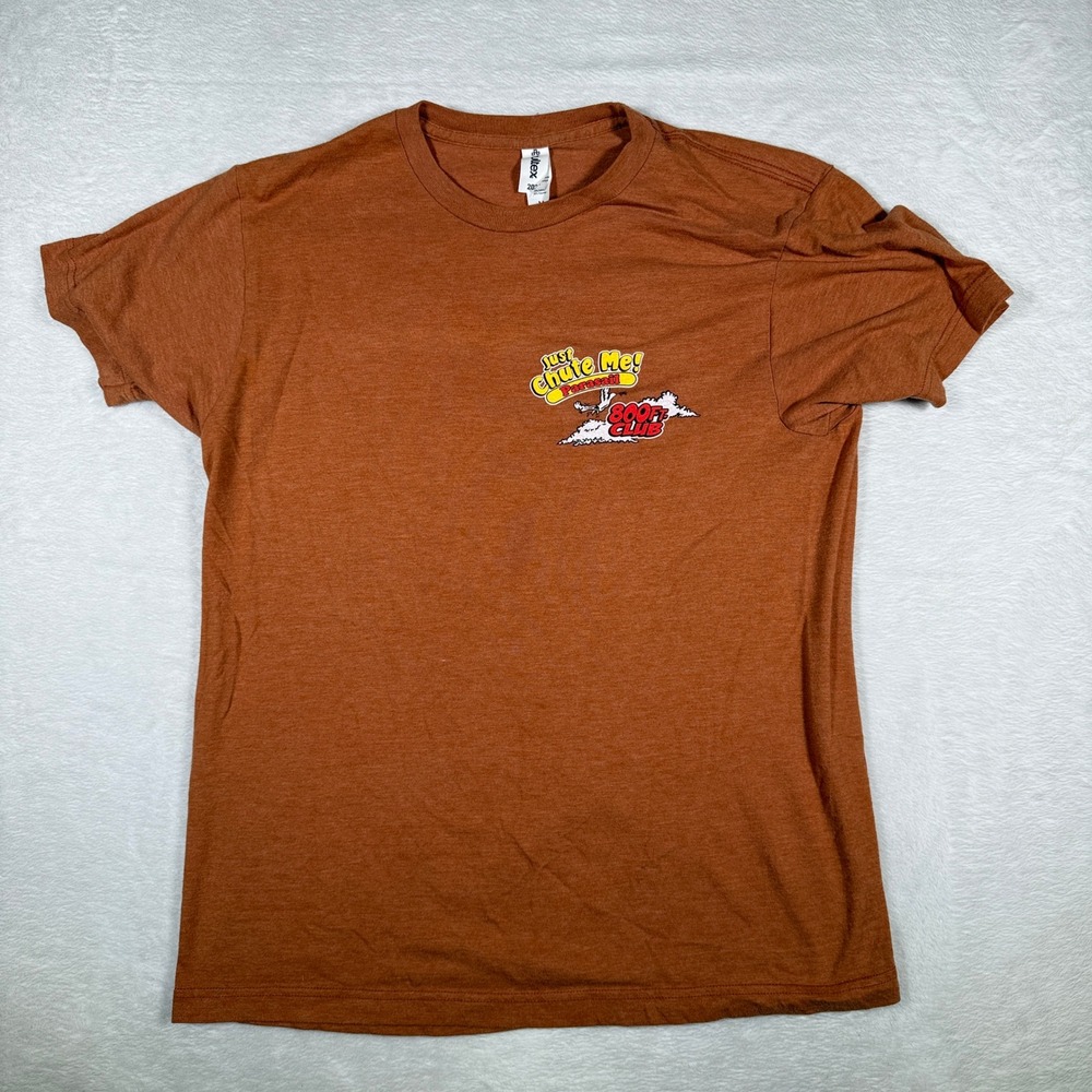 Tultex Just Chute Me Destin Florida Parasail Graphic T Shirt‎ Mens Medium